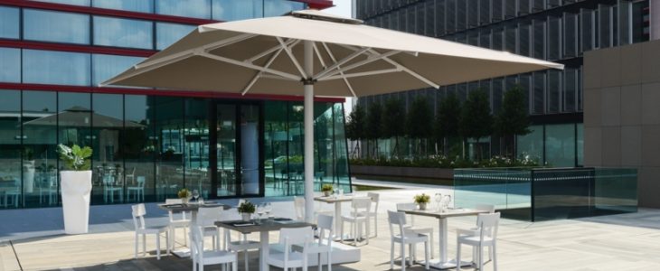 Elektrische parasol