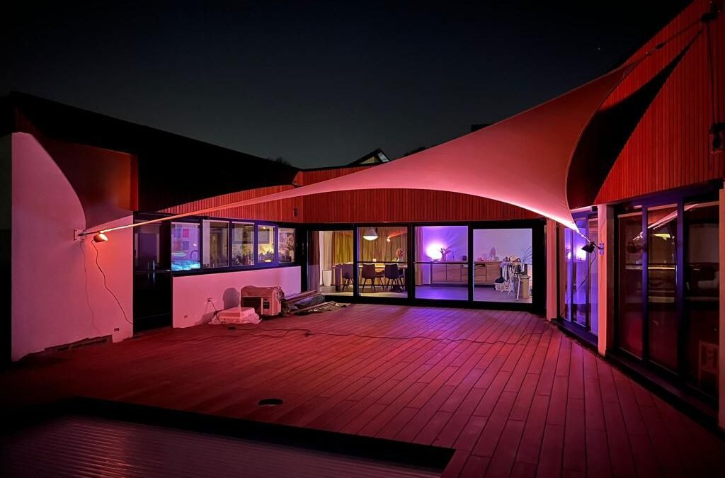 Luxe zeildoek | Bungalow woning