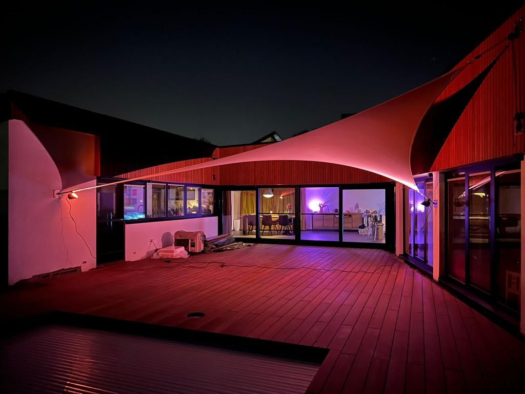 Luxe zeildoek | Bungalow woning